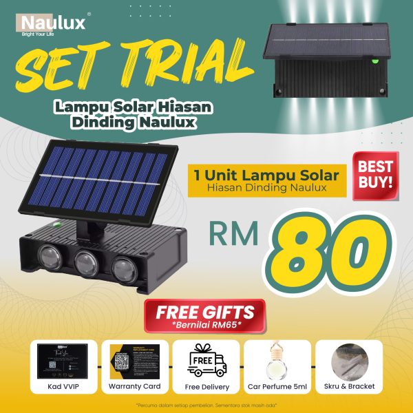 (Set Trial) 1 LAMPU + 5 FREEGIFT